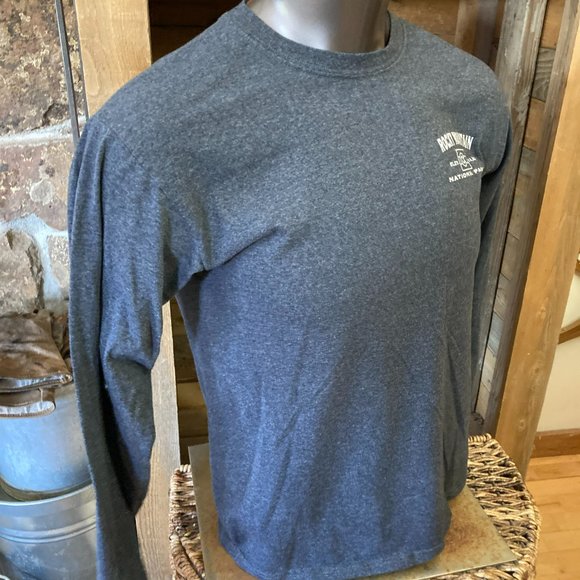 Rocky Mountain National Park RMNP Colorado long sleeve mens small S shirt CO - Picture 2 of 9